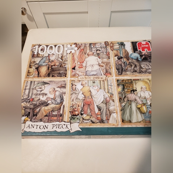 Jumbo (18817) - Anton Pieck: "Craftmanship" - 1000 pieces puzzle - open box - Picture 4 of 5